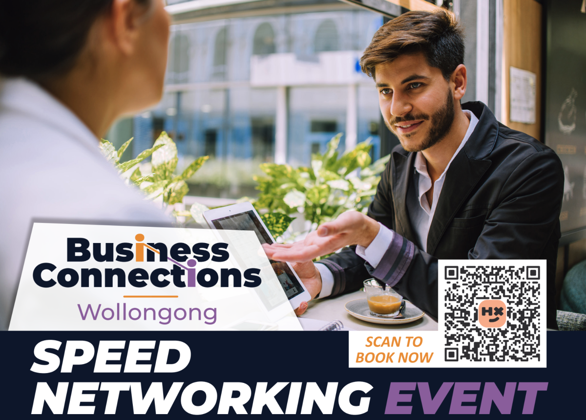 Banner for business networking event